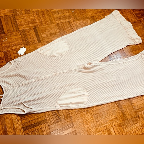 NWT__Free People Tan 100% Cotton Overalls__NWT - Picture 13 of 13